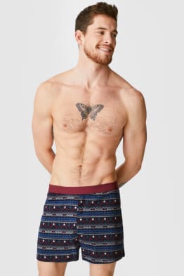 Multipack of 2 - boxer shorts - jersey - organic cotton