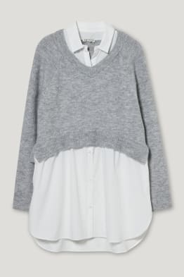 Jersei de maternitat - look 2 en 1