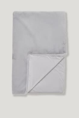 Kunstfell-Decke - 170 x 130 cm