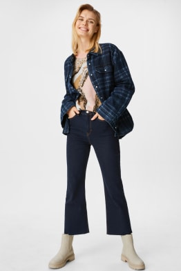 Kick flare jeans - high rise