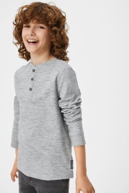 Youth henley shirts clearance