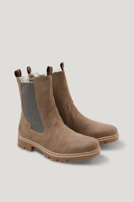Comforto by Rieker - boots - lined - faux leather