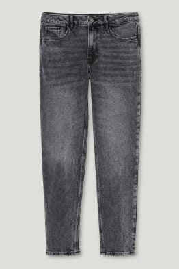 Jeans straight tapered - cotone biologico