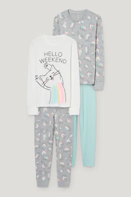 Multipack of 2 - pyjamas - 4 piece