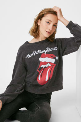 CLOCKHOUSE - sweat-shirt de Noël - The Rolling Stones