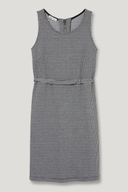Rochie gravide - în carouri