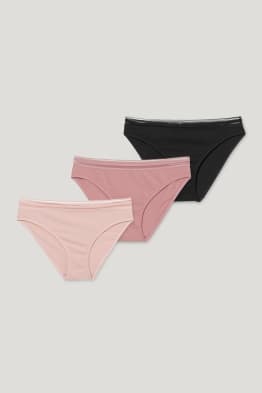 Multipack 3er - Slip - Bio-Baumwolle