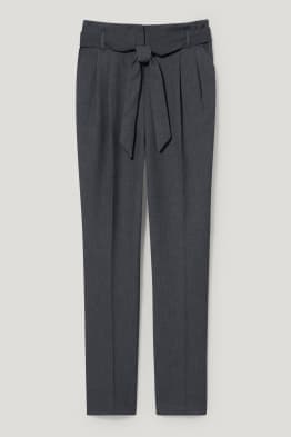 Paperbag Hose - Straight Fit - recycelt