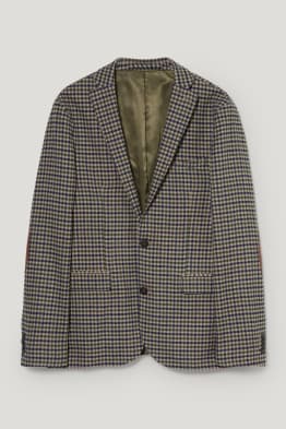New wool mix-and-match tailored jacket - slim fit - check