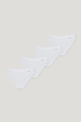 Lot de 4 - culottes - coton bio
