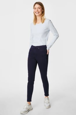 Jegging jeans - termo džegíny - push-up efekt
