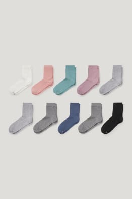 Pack de 10 - calcetines - algodón orgánico