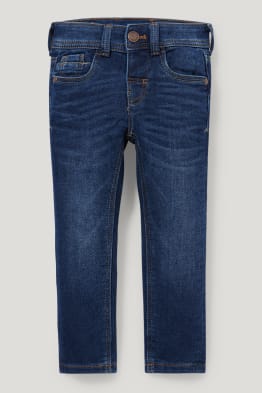Skinny jeans - jog denim - bawełna bio