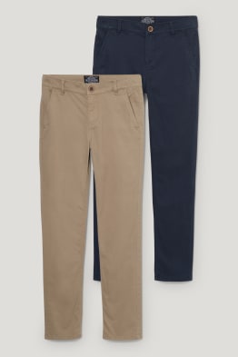 Pack de 2 - chinos - slim fit