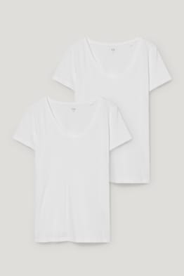 Lot de 2 - T-shirt basique