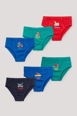 Pack de 6 - dinosaurios - calzoncillos