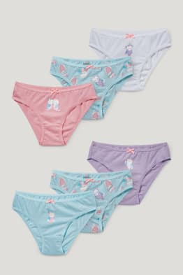 Set van 6 - slip - biokatoen