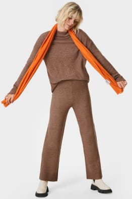 Basic-Strickhose - Relaxed Fit