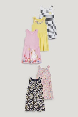 Set van 5 - jurk