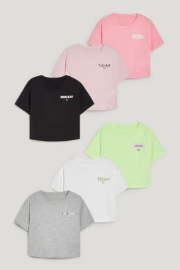 Lot de 6 - t-shirt