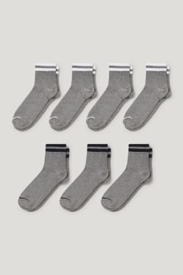 Lot de 7 - socquettes - LYCRA®