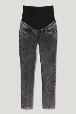 Těhotenské džíny - slim jeans - z recyklovaného materiálu