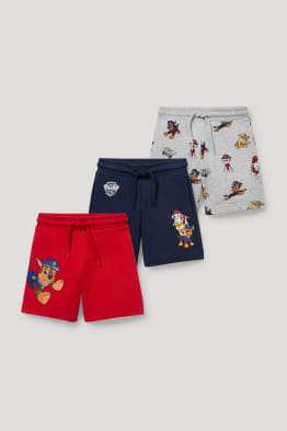 Multipack 3er - Paw Patrol - Sweatshorts