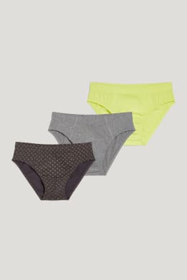 Multipack of 3 - briefs - organic cotton