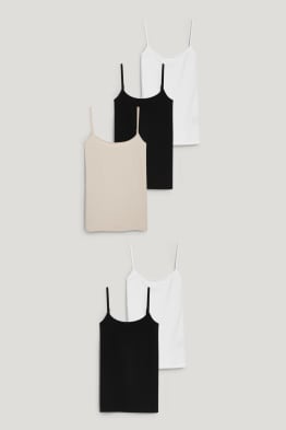 Set van 5 - basic-hemdje