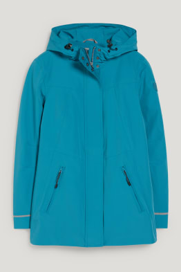 Outdoor jacket with hood - 4 Way Stretch