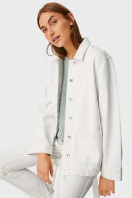 Overshirt van spijkerstof