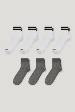 Lot de 7 paires - socquettes - LYCRA®