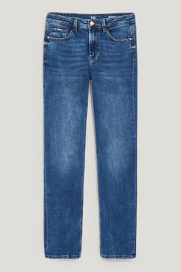 Straight Jeans - Mid Waist