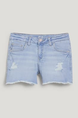 Shorts Sardine aus Frottee Mytheresa Mädchen Kleidung Hosen & Jeans Kurze Hosen Shorts 