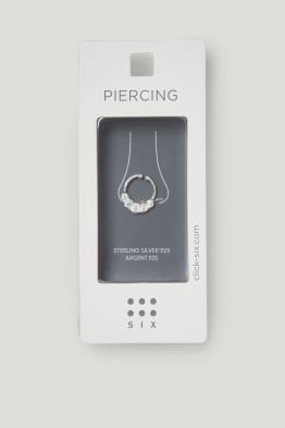 SIX - piercing nas - argint 925