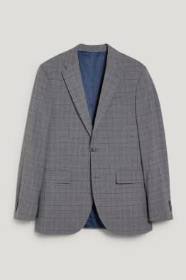 Veste de costume - regular fit - LYCRA® - à carreaux