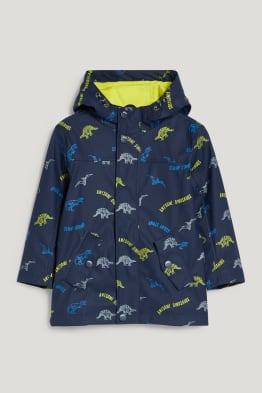 Dinosaurios - chaqueta impermeable con capucha