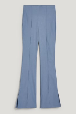 CLOCKHOUSE - spodnie materiałowe - flared - LENZING™ ECOVERO™