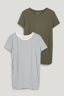 Confezione da 2 - t-shirt premaman
