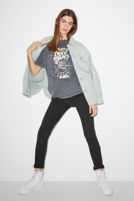 CLOCKHOUSE - super skinny jeans - wysoki stan
