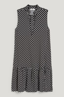 Rochie în A - cu buline