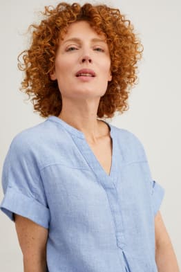 Blusa in lino