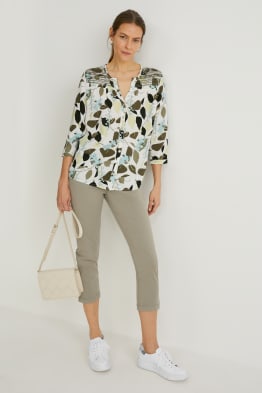 Pantaloni con cintura - slim fit