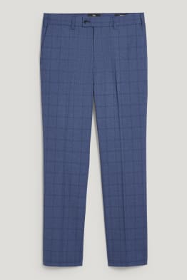 Pantalon de costume - regular fit - LYCRA® - à carreaux