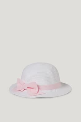 Slaměný klobouk pro miminka