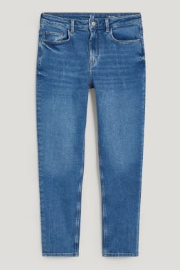 Mujer Per Una Jeans Tapered Al Tobillo De Tencel™ Añil Medio | Jeans —  EVENTOSYUME