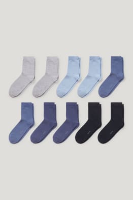 Pack de 4-calcetines con estampado-Piolín-algodón orgánico de C&A de color Negro Mujer Ropa de Calcetines y medias de Calcetines 