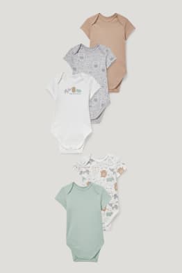 62-92 verschiedene Baby Body's langer Arm von C&A  Gr 