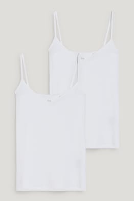 Confezione da 2 - top basic - cotone biologico