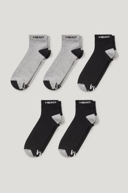 HEAD - lot de 5 paires - socquettes de sport